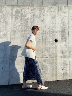 「EPICKS（エピックス）のアイテム（ジャケット/アウター）」を使った、satokoさん（レディース・168cm）の夏コーディネート