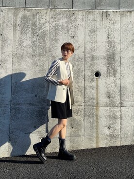 「EPICKS（エピックス）のアイテム（ジャケット/アウター）」を使った、satokoさん（レディース・168cm）の夏コーディネート