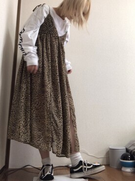「jouetie（ジュエティ）のアイテム（オールインワン・サロペット）」を使った、rie831さん（レディース・159cm）の春コーディネート