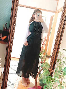 「PRIVATE LABEL（プライベートレーベル）のアイテム（トップス）」を使った、🥨さん（レディース・155cm）の春コーディネート