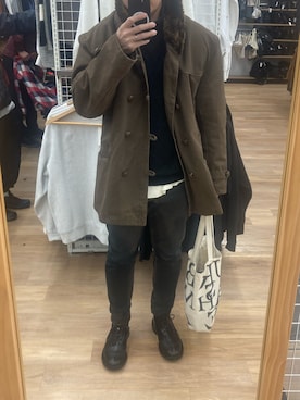 「Johnbull（ジョンブル）のアイテム」を使った、lasscalさん（メンズ・174cm）の冬コーディネート