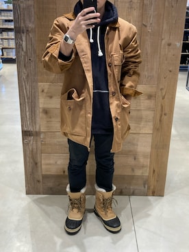 lasscalさん（メンズ・174cm）の冬コーディネート