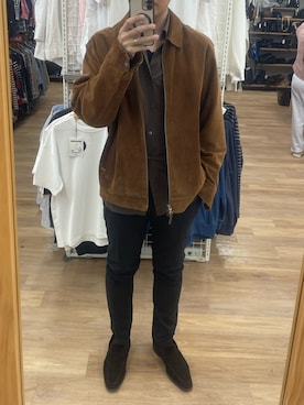 「Banana Republic（バナナリパブリック）のアイテム」を使った、lasscalさん（メンズ・174cm）の春コーディネート