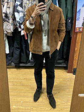 lasscalさん（メンズ・174cm）の冬コーディネート