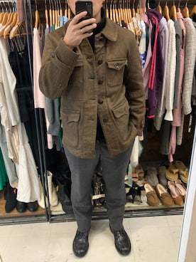 「アイテム（腕時計）」を使った、lasscalさん（メンズ・174cm）の冬コーディネート