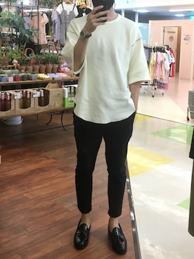 「ZENITH（ゼニス）のアイテム」を使った、lasscalさん（メンズ・174cm）の夏コーディネート