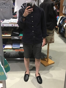 「SUUNTO（スント）のアイテム」を使った、lasscalさん（メンズ・174cm）の夏コーディネート