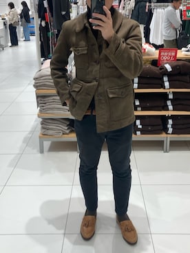 「アイテム（アナログ腕時計）」を使った、lasscalさん（メンズ・174cm）の冬コーディネート