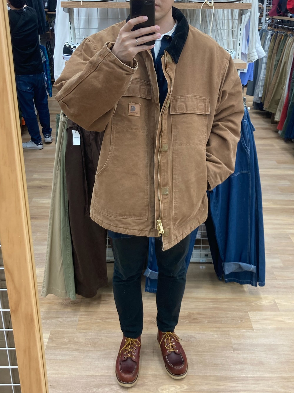 カーハートトラディショナルジャケットコート 布タグmade inUSA