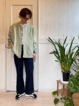 「フレアデニム」｜T2yさん（メンズ・170cm）の春コーディネート