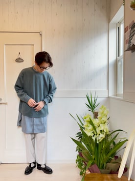 「epnok（エプノック）のアイテム（シューズ）」を使った、T2yさん（メンズ・170cm）の冬コーディネート