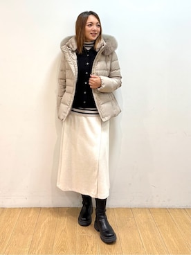 mikkoさん(レディース・159cm)の冬コーディネート