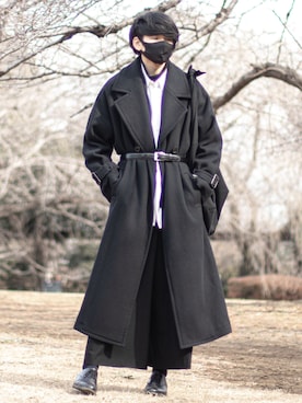 「SHAREEF（シャリーフ）のアイテム（ジャケット/アウター）」を使った、しゅたさん（メンズ・181cm）の春コーディネート