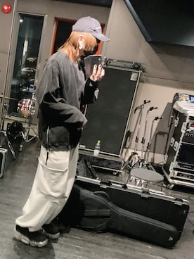 「DIESEL（ディーゼル）のアイテム」を使った、零夜さん（メンズ・183cm）の夏コーディネート