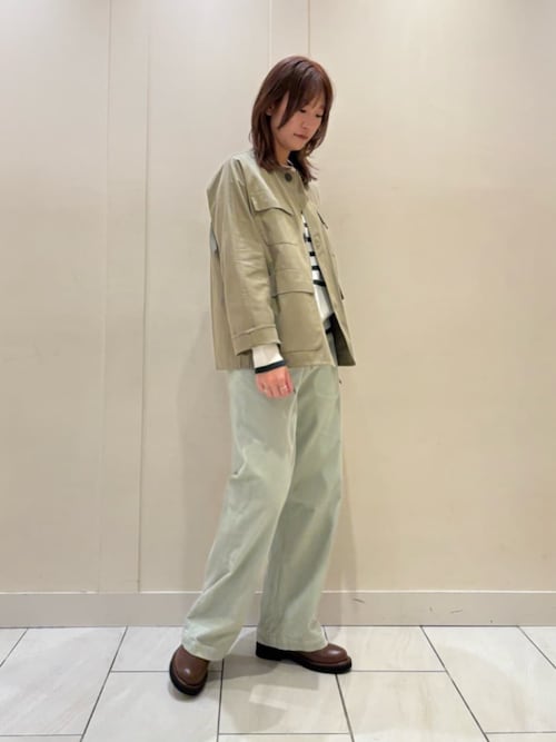 【ほぼ新品！】GALERIE VIE ウーステッドウール ラウンドネック ウーステッドウール ラウンドネックプルオーバー（ニット/セーター