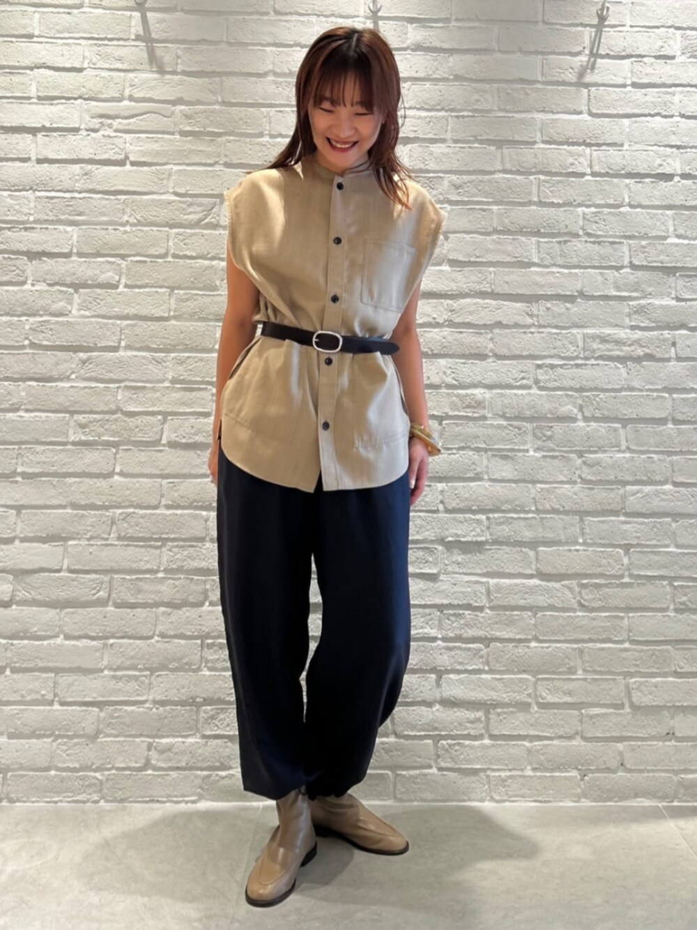 ギャルリーヴィー　ドットラップパンツ GALERIE VIE (Women)のパンツ | レディース | 三越伊勢丹