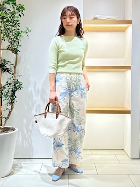 「TAMPICO（タンピコ）のアイテム」を使った、Chiba_TOMORROWLANDさん（レディース・167cm）の春コーディネート