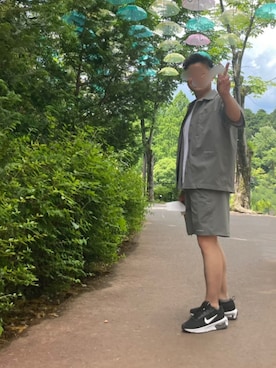 「NUMERALS（ヌメラルズ）のアイテム（パンツ）」を使った、kiyoha1102さん（メンズ・165cm）の春コーディネート