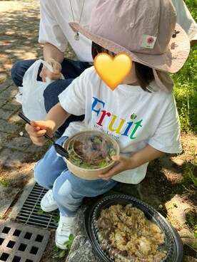 kakaoさん（キッズ・90cm）の夏コーディネート