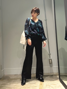 「バタフライ」｜Miaさん（レディース・162cm）の春コーディネート