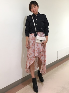 Miaさん（レディース・162cm）の春コーディネート