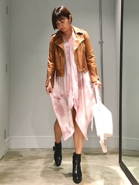 Miaさん（レディース・162cm）の秋コーディネート