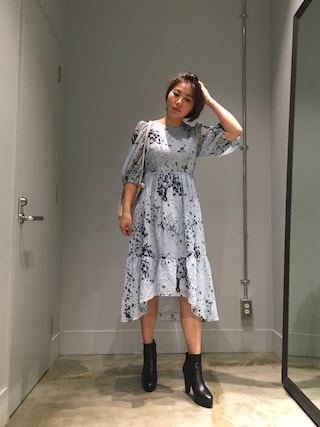 Apolina Sadie dress ワンピース ALLSAINTS（オールセインツ）の「SADIE PORTLAND DRESS | SADIE