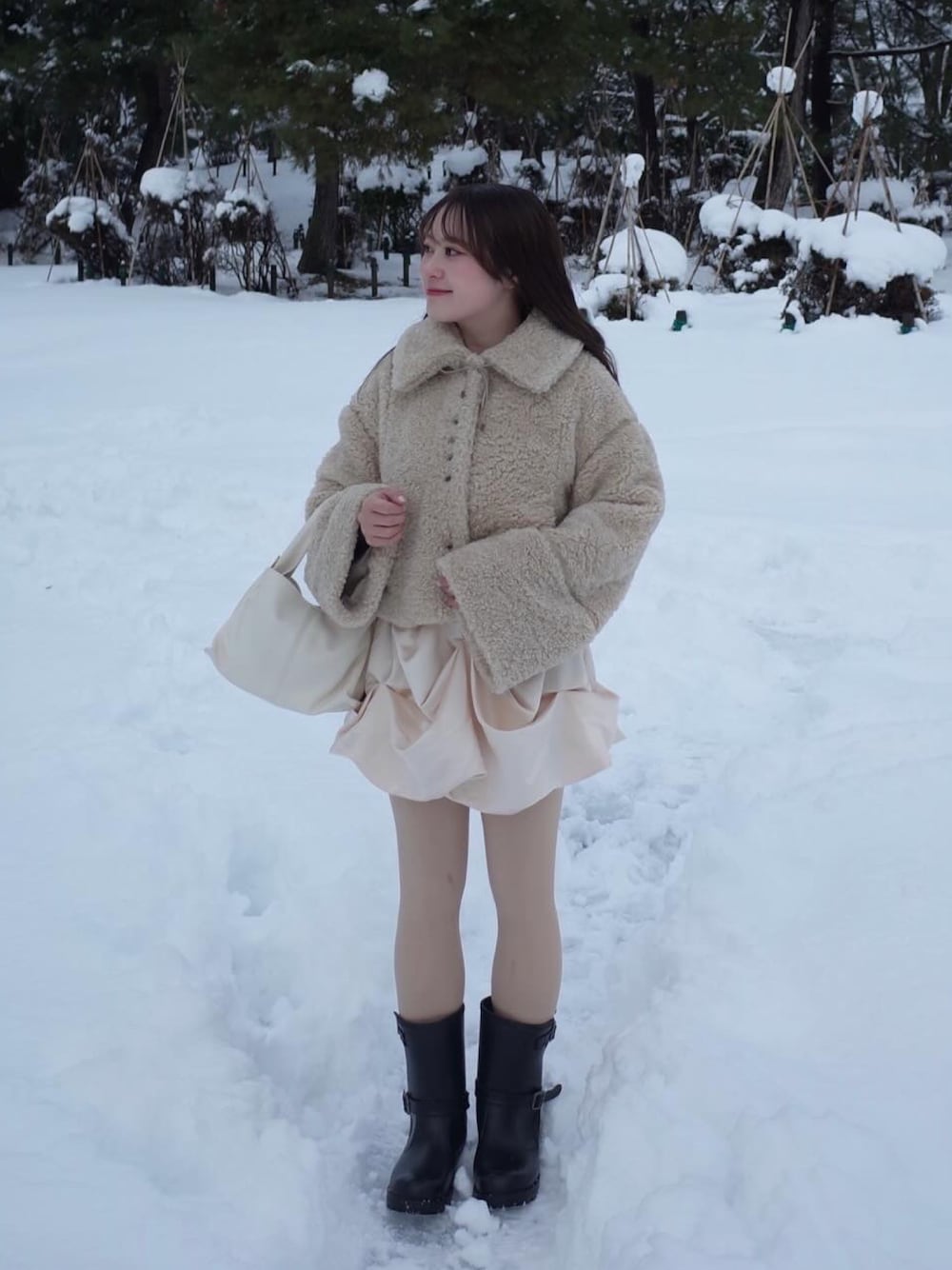 NOTREemor（ノートルエモア）の「drape mini skirt（スカート）」 - WEAR
