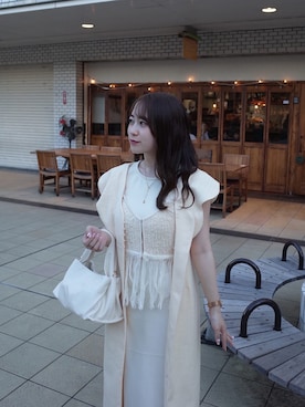 「アイテム（その他トップス）」を使った、kotoさん（レディース・150cm）の夏コーディネート
