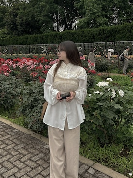 「アイテム（その他トップス）」を使った、kotoさん（レディース・150cm・20代）の夏コーディネート