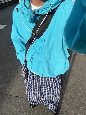 「アイテム（ボディバッグ/ウエストポーチ）」を使った、暇人さん（メンズ・165cm）の冬コーディネート