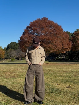 暇人さん（メンズ・165cm）の秋コーディネート