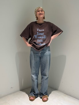 「Ungrid（アングリッド）のアイテム」を使った、MAAYAさん（骨格ナチュラル・レディース・154cm）の夏コーディネート