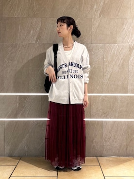 「STANDARD SUPPLY（スタンダードサプライ）のアイテム」を使った、浅野さん（レディース・158cm）の夏コーディネート