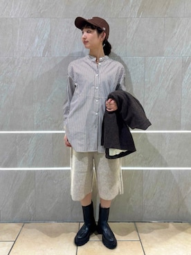 浅野さん(レディース・158cm)の秋コーディネート