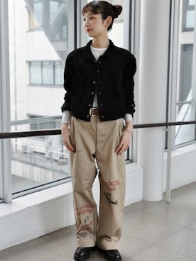 浅野さん（レディース・158cm）の秋コーディネート