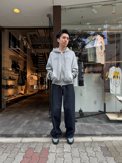 SHINYAKOZUKA パーカー ORDINARY OLD STYLE ZIP HOODIE メンズ