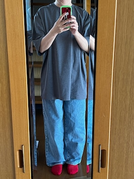 「GAP（ギャップ）のアイテム」を使った、rilazouさん（レディース・163cm）の春コーディネート