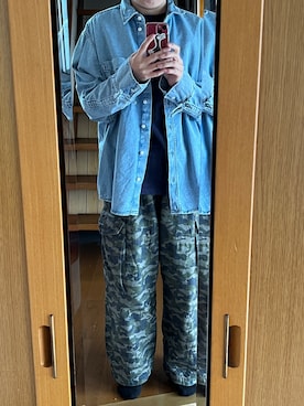 「GAP（ギャップ）のアイテム（トップス）」を使った、rilazouさん（レディース・163cm）の春コーディネート