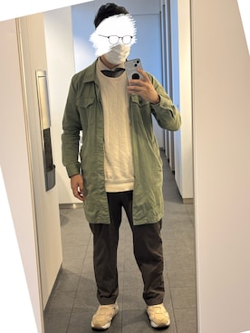 「アイテム（ニット/セーター）」を使った、unwearableghostさん（メンズ・169cm）の秋コーディネート