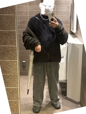 「アイテム（その他アウター）」を使った、unwearableghostさん（メンズ・169cm）の秋コーディネート