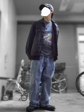 「RAGEBLUE（レイジブルー）のアイテム（カーディガン/ボレロ）」を使った、たまごさん（メンズ・168cm）の秋コーディネート