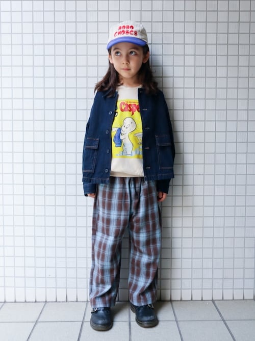 BOBO CHOSES / キッズ BOBO ロゴ CAP 2025FW（52～54cm）（キャップ