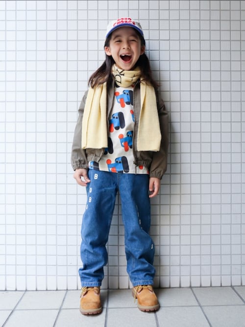 BOBO CHOSES / キッズ BOBO ロゴ CAP 2025FW（52～54cm）（キャップ