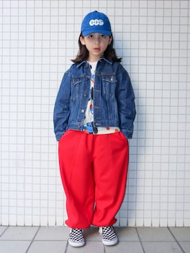 REOさん（キッズ・125cm）の春コーディネート