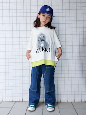 REOさん（キッズ・125cm）の春コーディネート