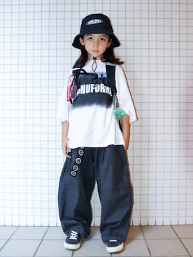 REOさん(キッズ・125cm)の夏コーディネート