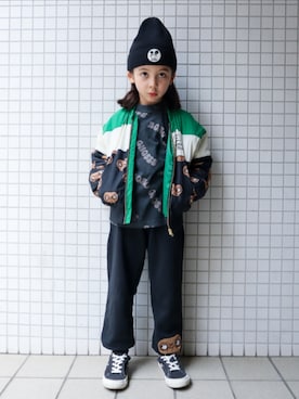 REOさん（キッズ・120cm）の冬コーディネート
