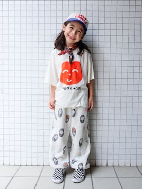 「アイテム（財布/小物）」を使った、REOさん（キッズ・120cm）の秋コーディネート