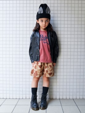 REOさん（キッズ・120cm）の秋コーディネート